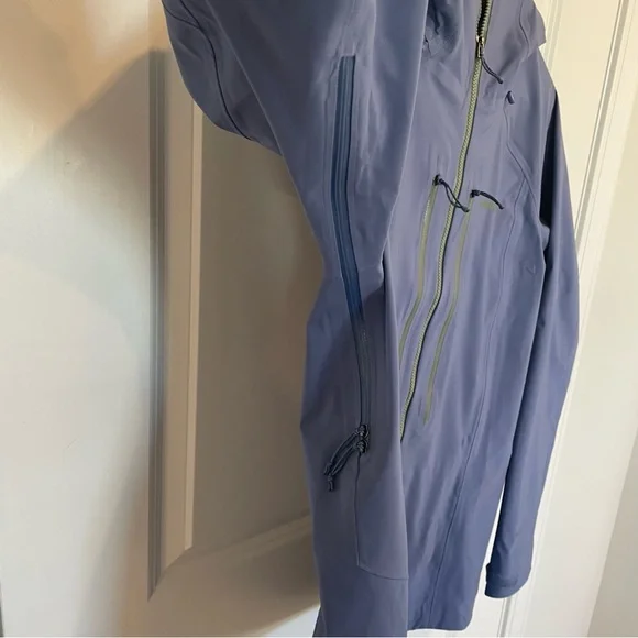Patagonia Current Blue Strormstride Jacket Coat Women Medium NWT - Picture 5 of 16